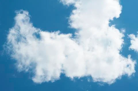 Blue sky with clouds Stock Photos