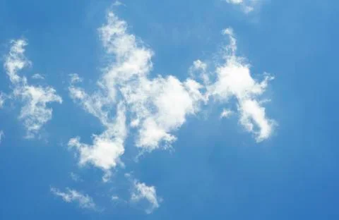 Blue sky with clouds Stock Photos