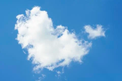 Blue sky with clouds Stock Photos