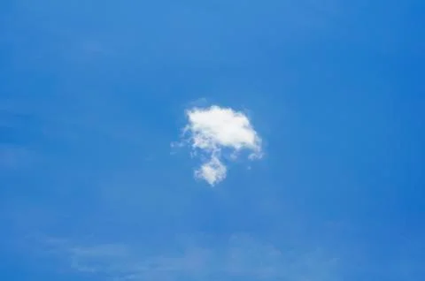 Blue sky with clouds Stock Photos
