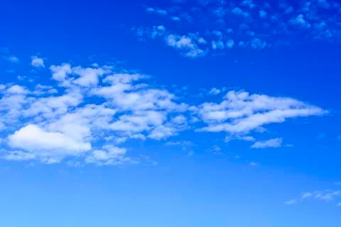Blue sky with clouds Stock Photos
