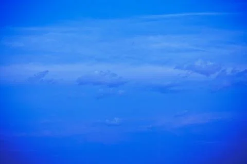 The blue sky with clouds Stock Photos