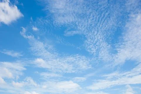 Blue sky with clouds 스톡 사진