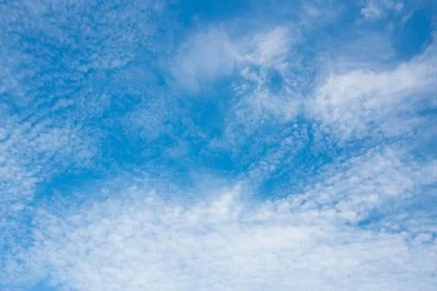 Blue sky with clouds Stock Photos