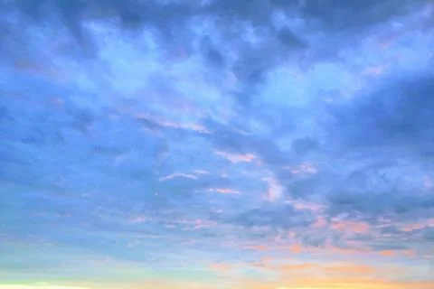 Blue Sky. Clouds Stock Photos