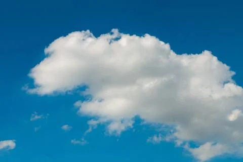 Blue sky with clouds. Stock Photos