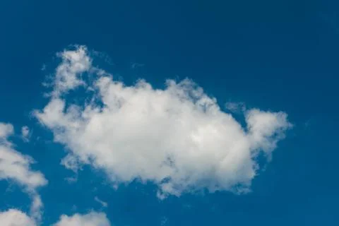 Blue sky with clouds. Stock-Fotos