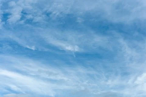 Blue sky with clouds Foto stock