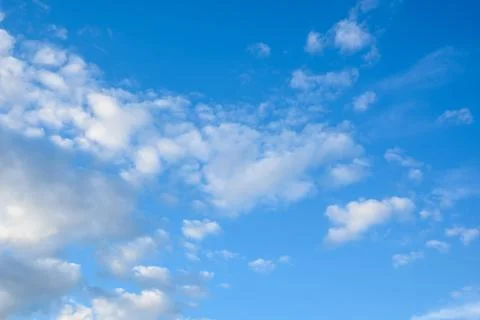 Blue sky with clouds Stock Photos