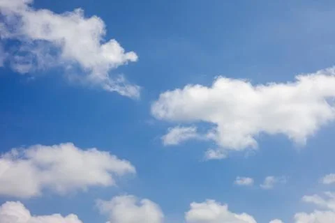 Blue sky with clouds Stock Photos
