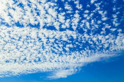 Blue sky with clouds Stock Photos