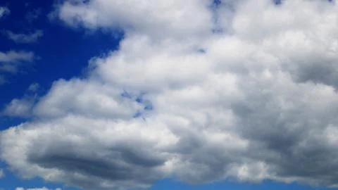 Blue Sky with Clouds Stock Photos