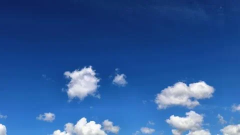 Blue Sky with Clouds Stock Photos