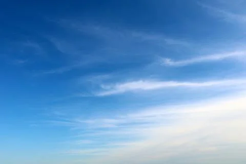 Blue Sky with Clouds Stock Photos