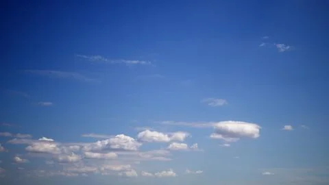 Blue Sky with Clouds Stock Photos