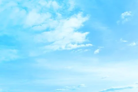 Blue sky with clouds. Stock Photos