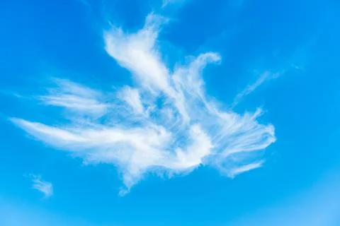 Blue sky with clouds Stock-Fotos