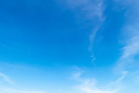 Blue sky with clouds. Stock Photos