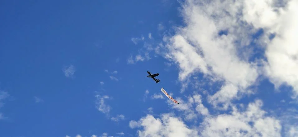 Blue sky with clouds Photos