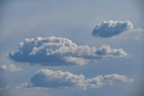 Blue sky with clouds Stock Photos