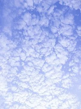 Blue sky with clouds. Stock Photos