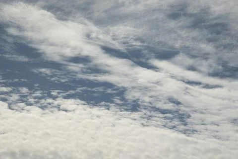 Blue sky with clouds Stock Photos