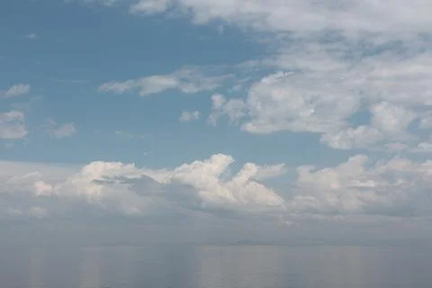 Blue sky with clouds 스톡 사진