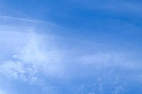 Blue sky with clouds Stock Photos