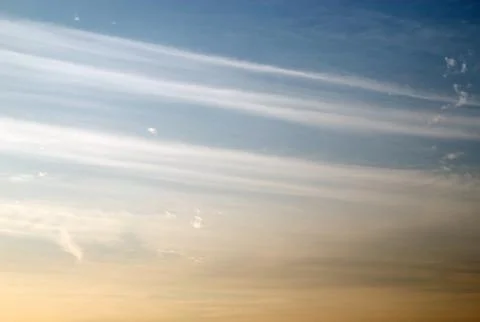 Blue sky with clouds Stock Photos