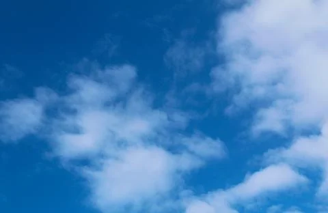 Blue Sky with Clouds Stock Photos