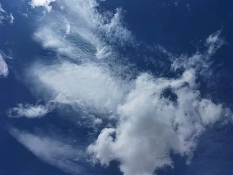  blue sky with clouds	 Stock Photos