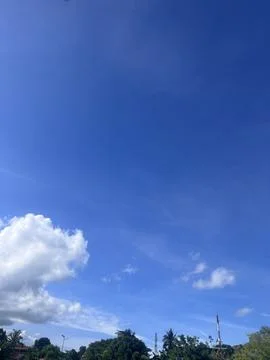 Blue Sky Clouds Stock Photos