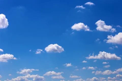 Blue sky with clouds Fotos de archivo