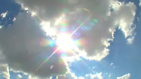 Blue sky with clouds ( Series 6 - Version from 1 to 33 ) Stock Footage 12290808