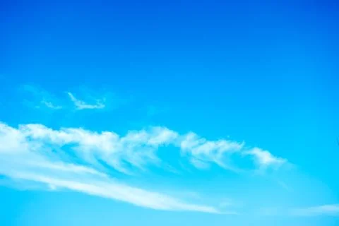 Blue sky, clouds in the sky Stock Photos