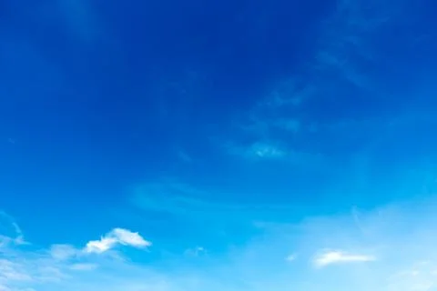 Blue sky, clouds in the sky Stock Photos