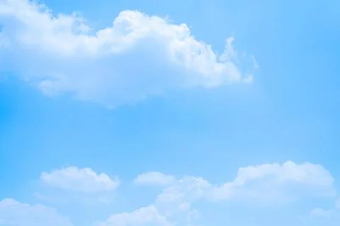 Blue sky with clouds. Skyscape with bester weather Stock Photos