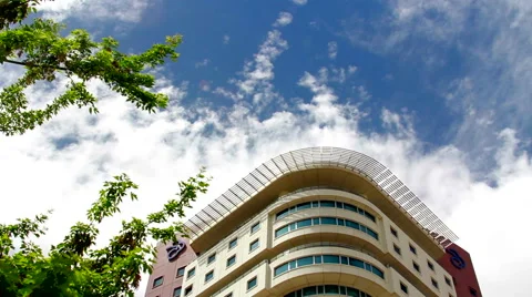 Blue sky clouds time lapse Stock Footage 62941785