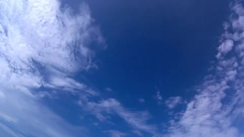 Blue sky, clouds. time lapse 스톡 동영상 341074123