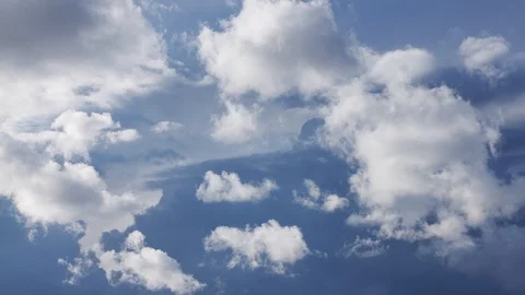 Blue Sky Clouds Timelapse 4k Cloud Formations Time Lapse Vidéo 101977180