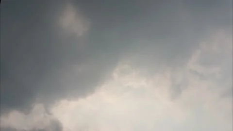 Blue Sky Clouds Timelapse 4K Time Lapse Big White Clouds Weather Background Stock Footage 202470755