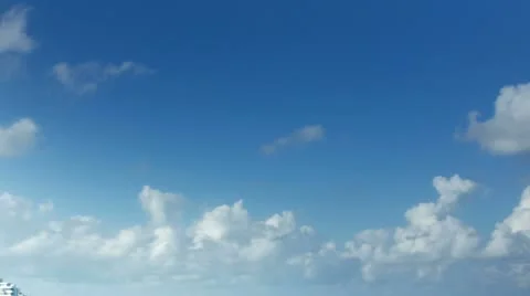 Blue sky clouds timelapse Stock Footage 10997437