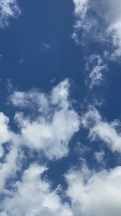 Blue Sky Clouds Timelapse Stock Footage 325169286