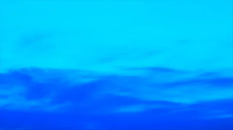 Blue sky clouds waves Stock-Footage 33232392