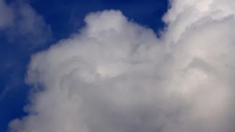 Blue sky with clouds white and grey  Stock Footage 244229832