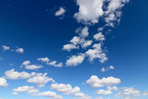 Blue sky clouds1 Stock Photos