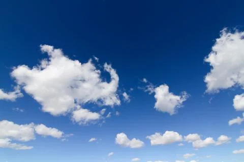 Blue sky clouds2 Foto stock