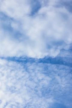 Blue Sky with Cloudscape Background Fotos de archivo