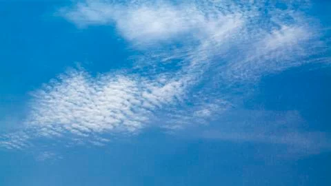 Blue sky with cloudy Stock Photos