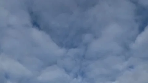 Blue sky with cumulus clouds. Background Stock Footage 230009625